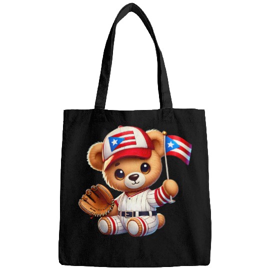 Bear Pet Cute Teddy Bear Puerto Rico Flag Boricua Puerto Rican 10 Bags