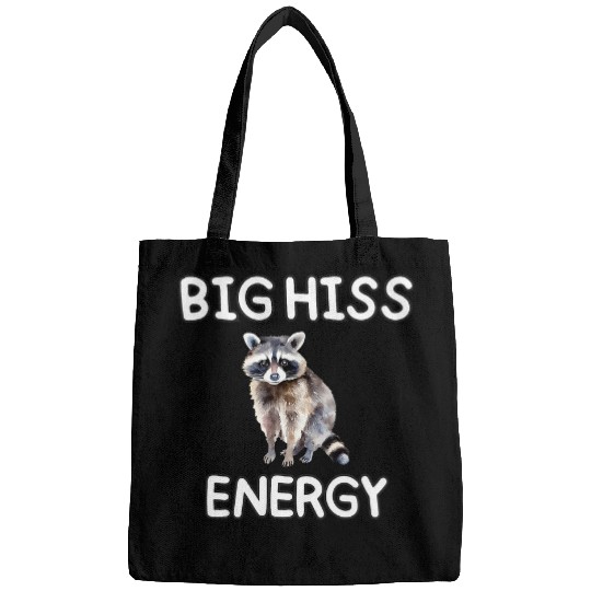 Raccoon Pet Big Hiss Energy Funny Raccoon Bags