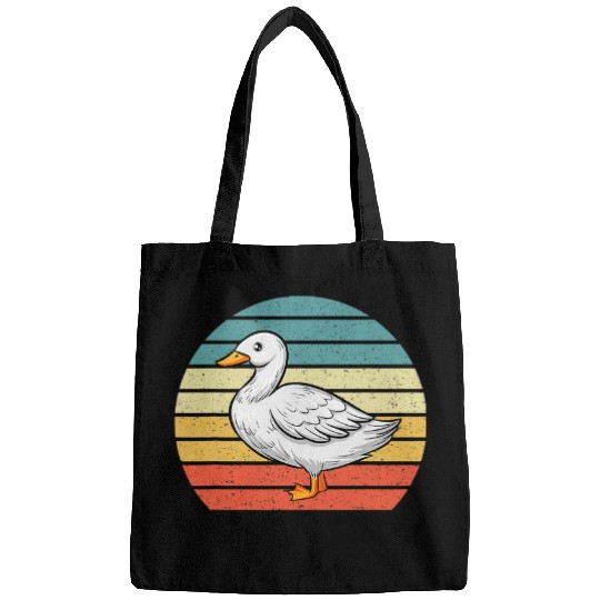 Duck Pet Retro Funny Water Ducklings Bags