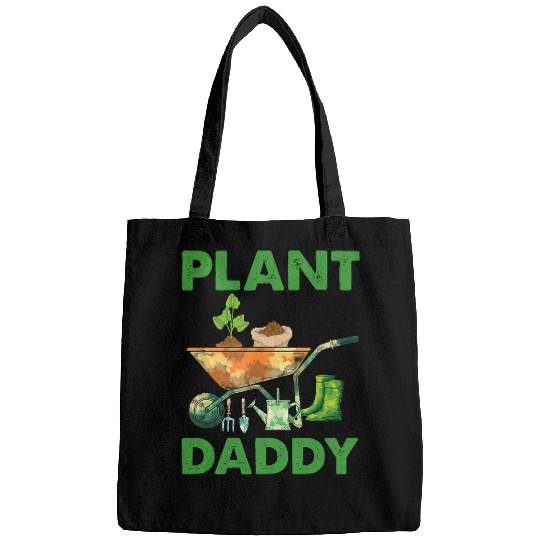 Funny Plant Daddy Leaf Gardening Enthusiast Horticulture Bags