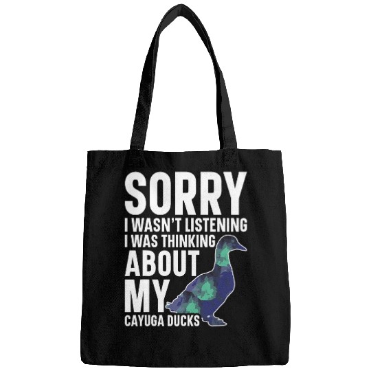 Duck Pet Cayuga Duck Lover Stuffed Animal Food Enclosure Cayuga Duck Bags