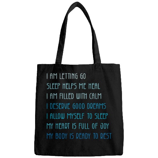 Bartender Job Bedtime Affirmations For Adults SelfCare For Bartender Bags
