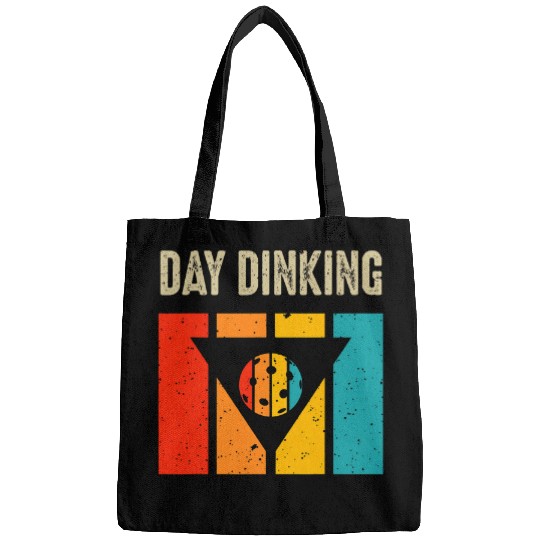 Sport Pickleball Day Dinking Funny Martini Pickleball Bags