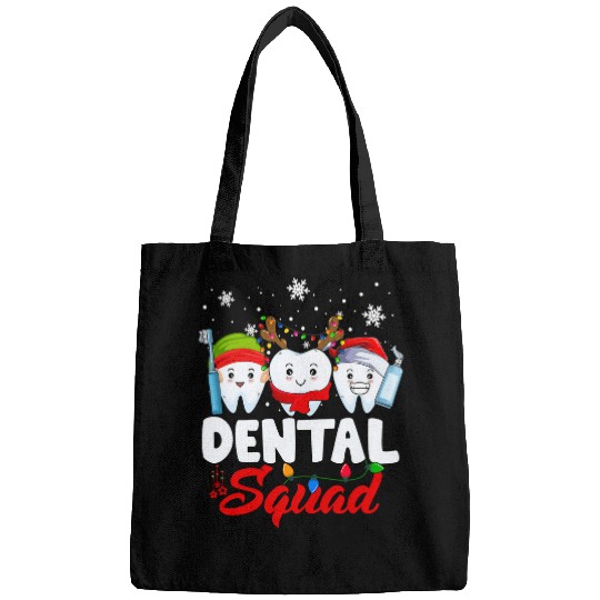 dentists Job Squad Teeth Toothbrush Christmas Dental Hygienist 01 Bags