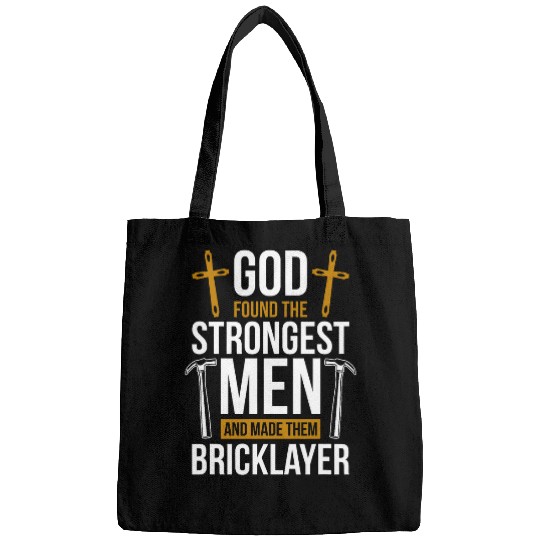 Bricklayer Job Religious Christian for Brickmason Brick Layering 1 Bags