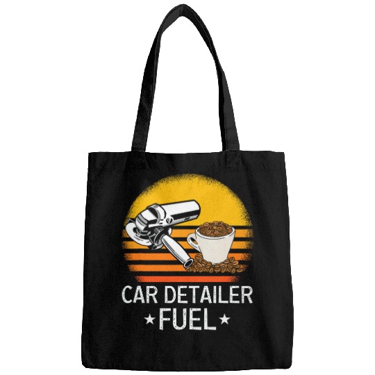 Coffee Fun Car Detailer Auto Detailing Car Polisher Fuel Retro Coffee Bags