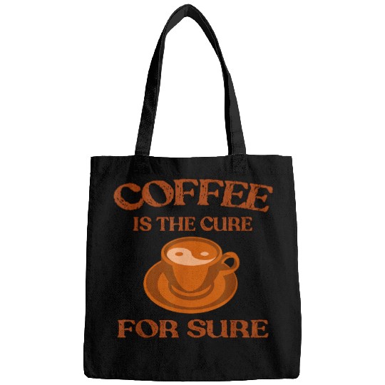 Coffee Fun Is The Cure For Sure Coffee Lover Gift Funny Coffee Bags
