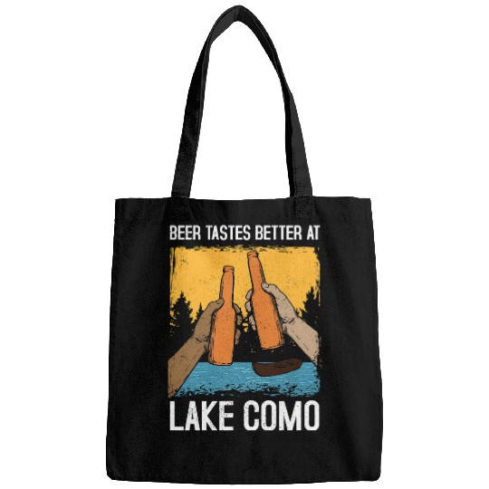 Beer Fun Lake Como Lake Life Beer Tastes Better At The Lake Beer Bags