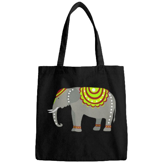 Elephant Pet Indian elephant aesthetic Bags