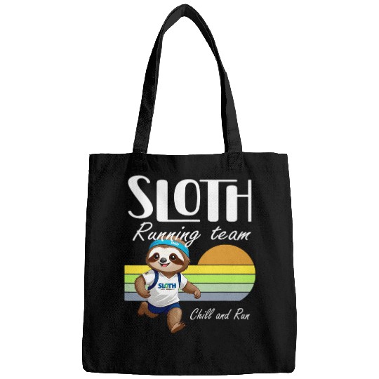 Sloth Pet Running Team Matching Fun Run Participant Themed Event 1 Bags
