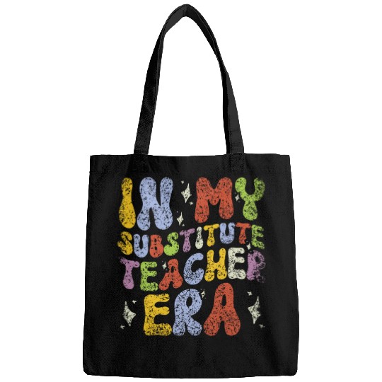 In My Substitute Teacher Era Women Class Substitute Teacher 4 Bags