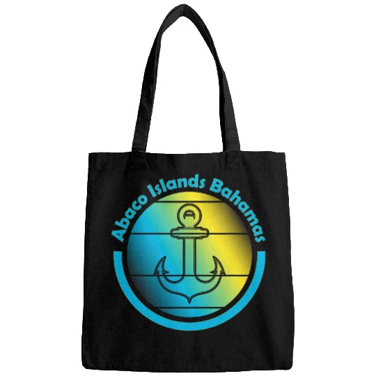 Bahama Vibes Sailing Yacht Anchor Abaco Islands Bahamas Bags