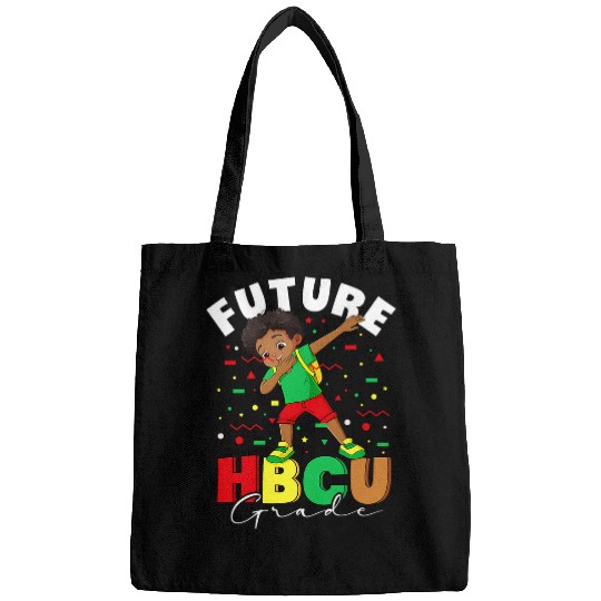 Future HBCU Grad Graduate Black Boy Black History Month Bags