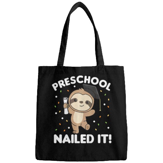 Sloth Pet Kids Kids Preschool Nailed It Sloth Graduation Bags