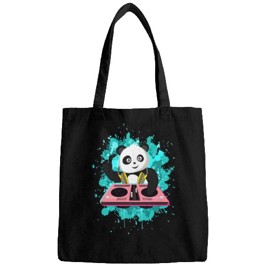 Panda Pet House Music 90s Raver Outfit Panda Techno DJ Bags