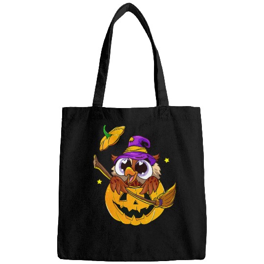 Owl Pet Halloween Owl Witch Funny Halloween Bags