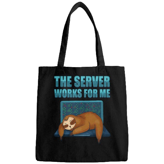 Sloth Pet Coder Developer Coding Software Engineer Sloth Programmer Bags