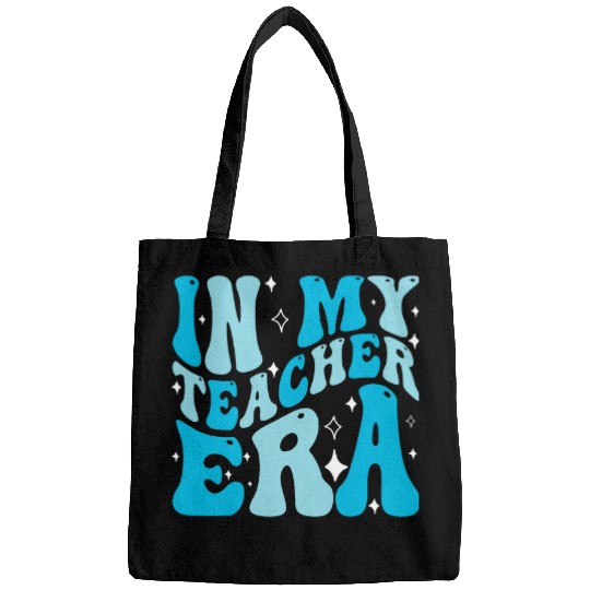 In My Teacher Era First Day Of School Back To School Retro 1 7 Bags