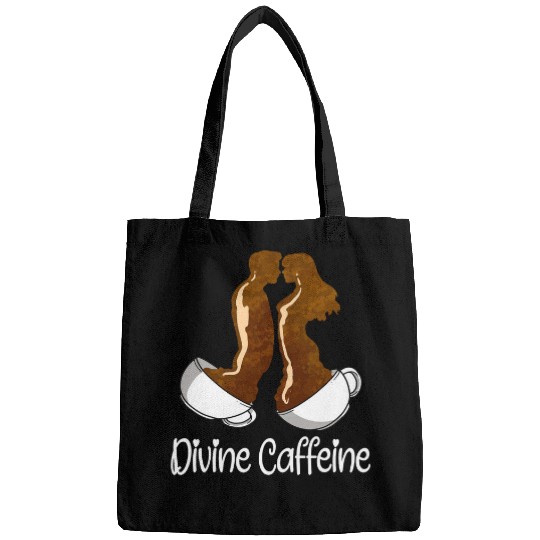 Coffee Fun Soulmate Quote Divine caffeines Funny Twin Flame 1 Bags