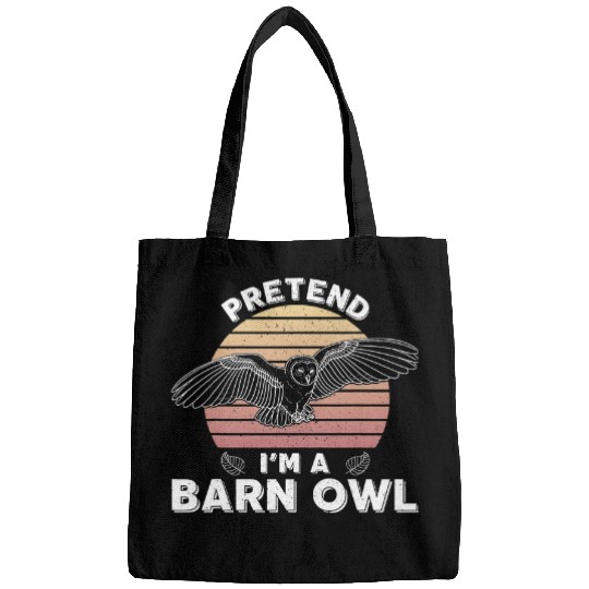 Barn owl flying breeding birding naturalist ornithology 7 Bags