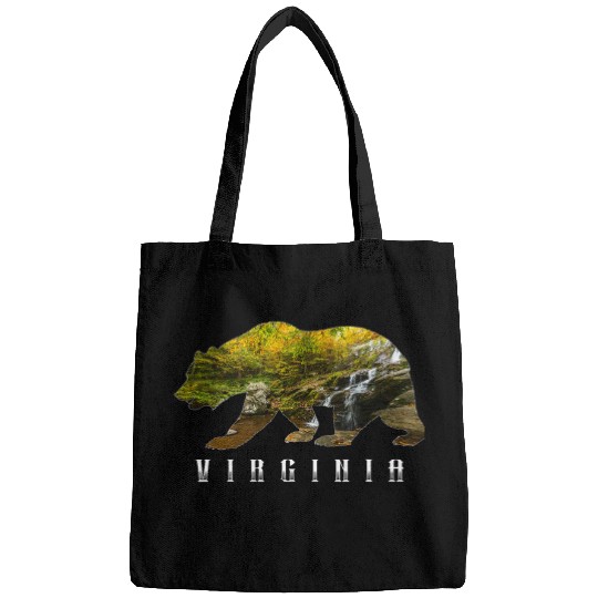 Bear Pet Virginia Bear Shenandoah National Park Image Souvenir Bags