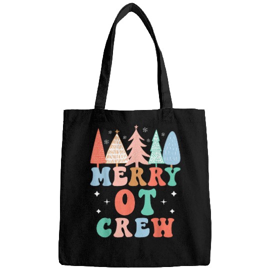 Merry OT Crew Occupational Therapy Therapist OTA Christmas Bags