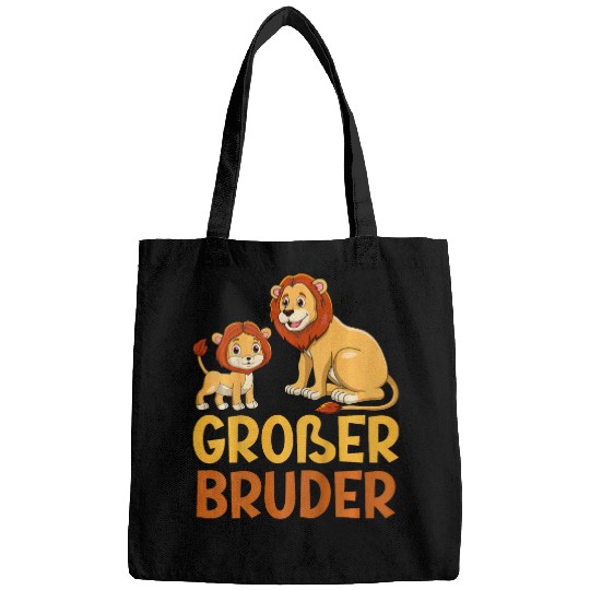 Lion Pet Grandma and Grandpa Pregnancy Big Brother Bags