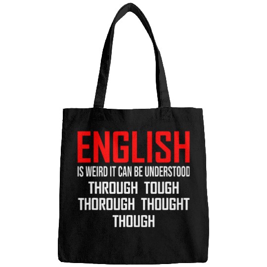 Police Job Grammar Police Nerd Geek English Student Teacher Teaching 2 Bags
