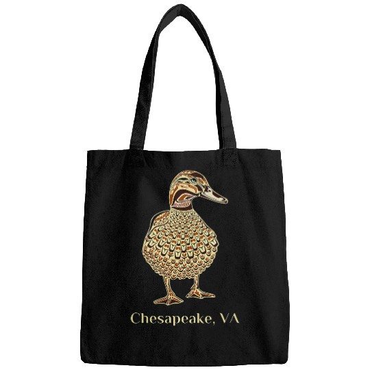 Duck Pet Chesapeake VA Native American Mallard Duck Birdwatching Bags