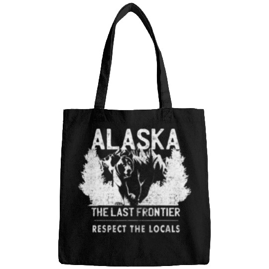 Bear Pet denali mountain alaska last frontier grizzly bear Bags