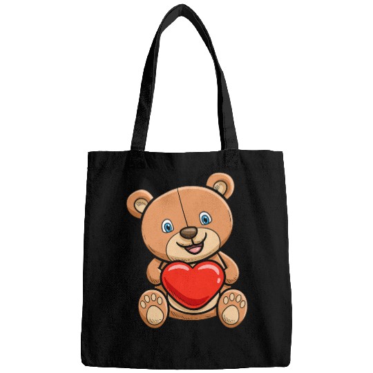 Bear Pet Valentines Day Hearts Day Relationship Bags