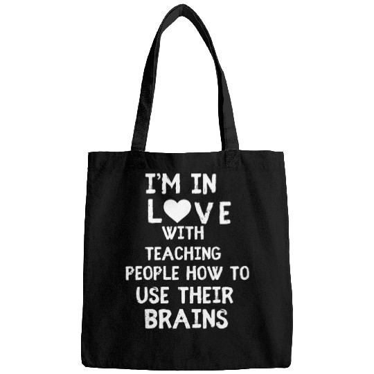 Psychologist Job QUOTE TUTOR HUMOUR VALENTINES DAY TEACHER Bags
