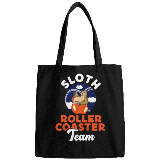 Sloth Pet Roller Coaster Sloth Sloth Roller Coaster Team Bags