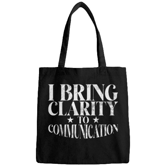 I bring Clarity to Communication Speech Therapy Bags