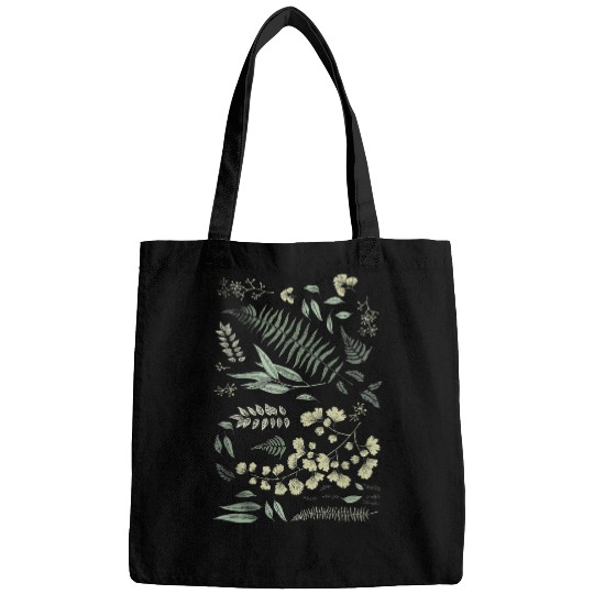 Botanical vintages Boho Cottagecore Wildflowers Garden Floral Bags