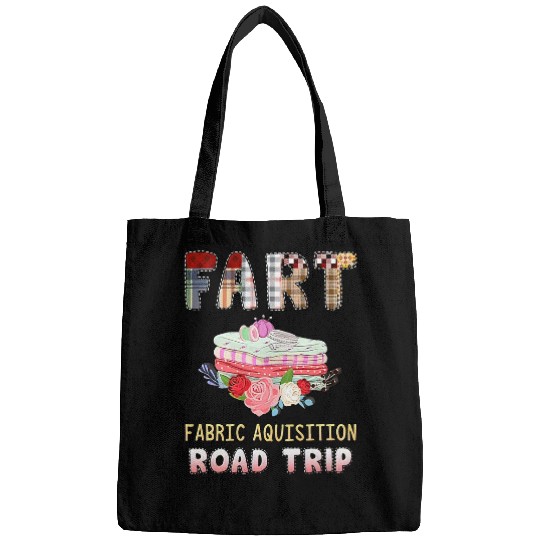 Funny Quilting Fart Fabric Aquisition Road Trip Bags