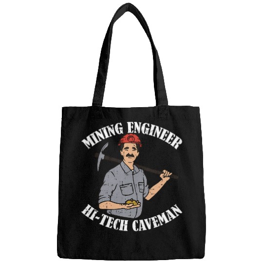 Gold Mining Caveman Prospector Miner Mining Engineer Bags