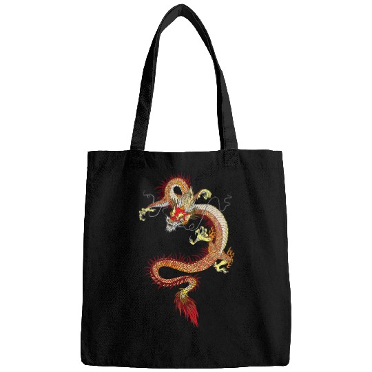 Dragon Pet Asia History Dragon Tattoo Chinese Mythology Bags