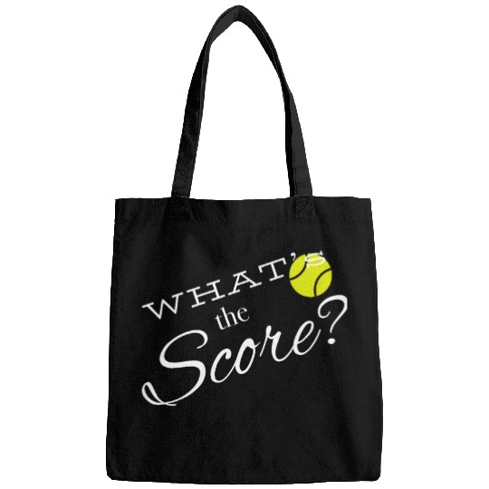 Funny Tennis Whats the Score Bags