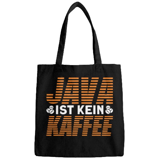 Coffee Fun CF Coffee Software Nerd Java Is Not Coffee Programmer Bags