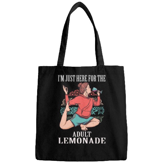 Wines Fun Im just here for the adult lemonade Wines women Bags