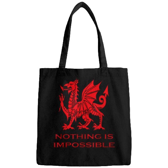 Dragon Pet Nothing Is Impossible Welsh Rugby Union Dragon Bags