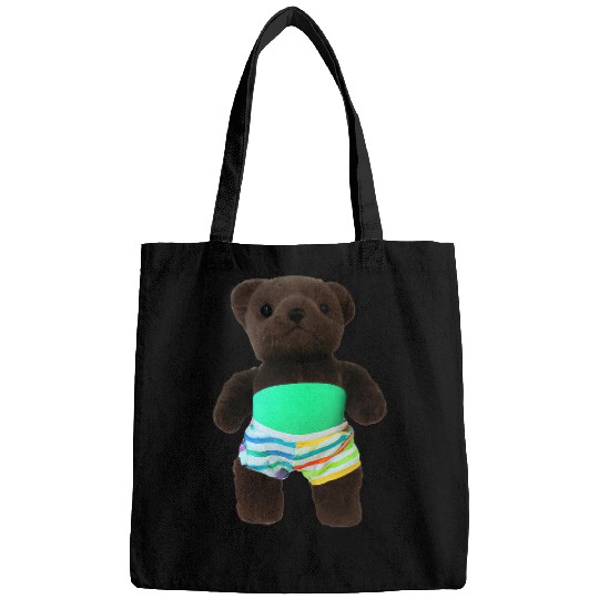 Bear Pet Funny swim Trunks with this Teddy Bear Outfit 1 Bags