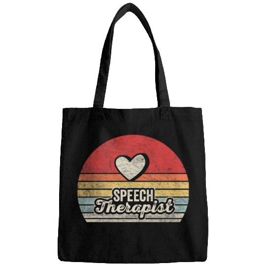 Retro vintages Speech Therapis Speech Pathology Gift 5 Bags