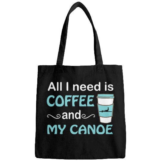 Coffee Fun CF Coffee Rowing Kayaking Coffee Canoeing Funny Bags