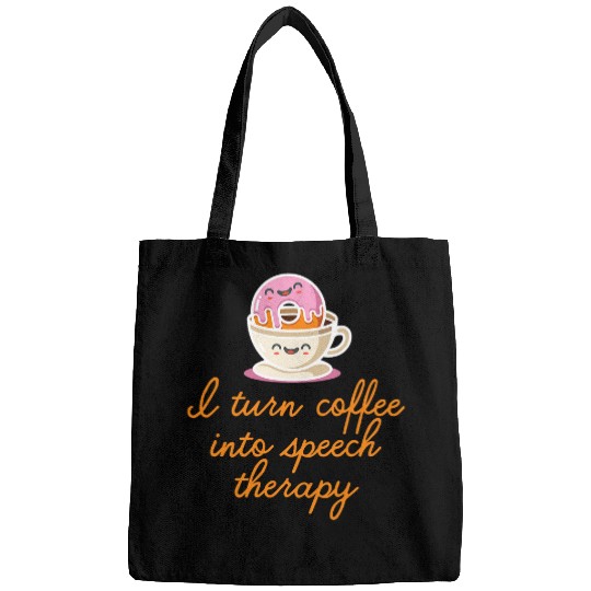 Coffee Fun Speech Coffee SLP Gift Speech Therapy Pathologist Language Bags