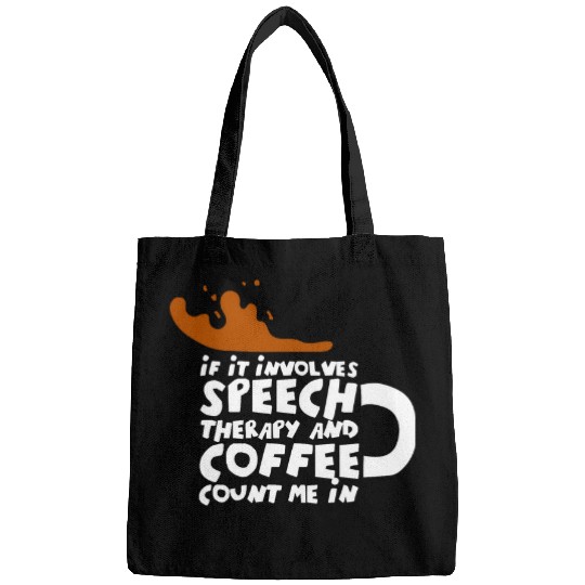 Coffee Fun Speech Therapy Speech Language Pathologist 1 Bags