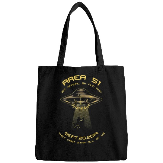 Area 51 5K Fun Run Roswell T Bags