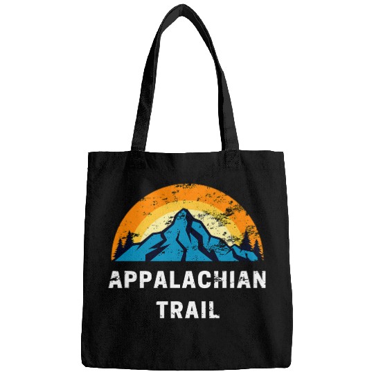 Appalachian trail hiking mountains men women retro vintage Bags
