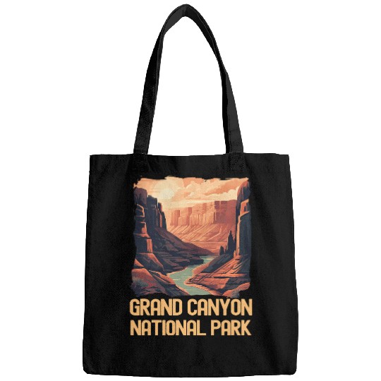 Grand Canyon Adventure Hiking Nature Lover Print 8 Bags
